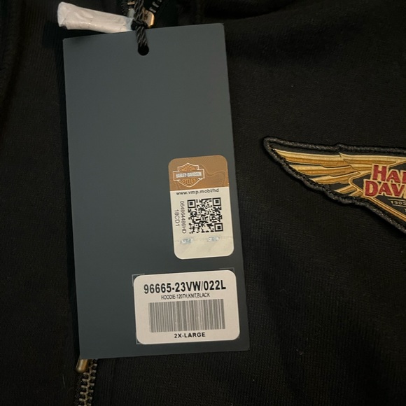 Women’s 2xl Harley Davidson zip up 120th anniversary jacket! - Picture 3 of 3